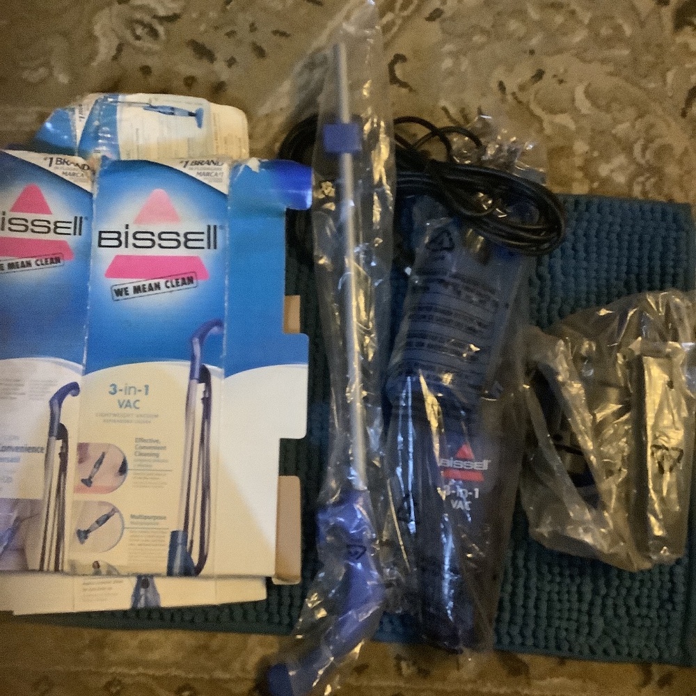 New Bissell 3-in-1 vac
